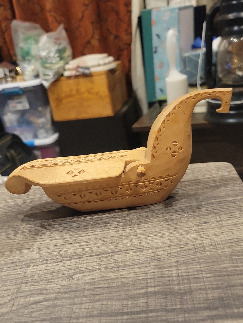 Russian/ Danish  Viking Ship Or Salt Cellar..GUC